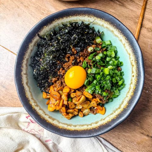 no soup ramen noodles with beef